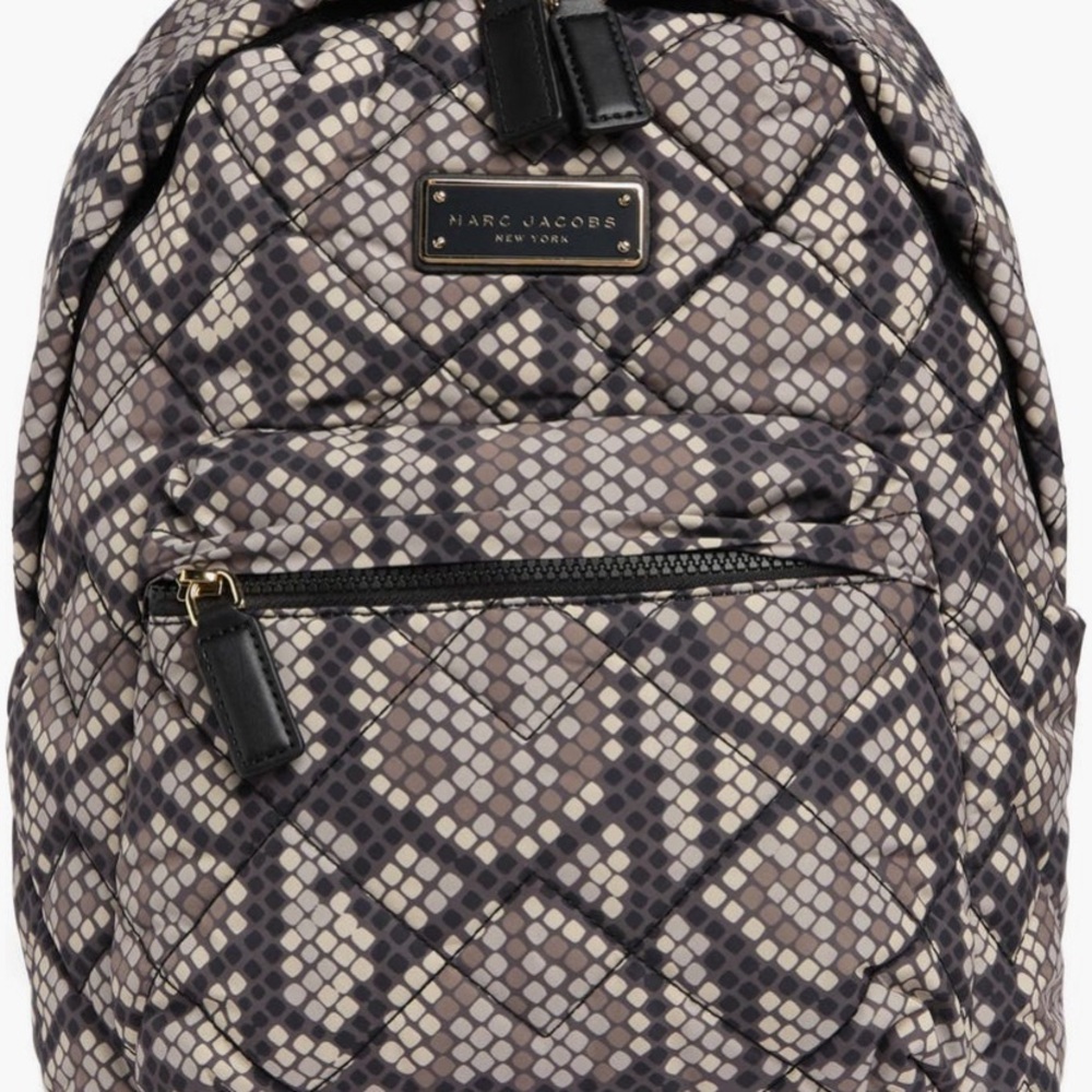 Marc Jacobs Geometric Pattern Backpack